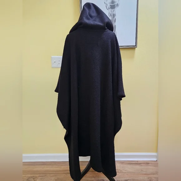 NEW ZARA WOOL PONCHO STEVEN MEISEL - Picture 5 of 12